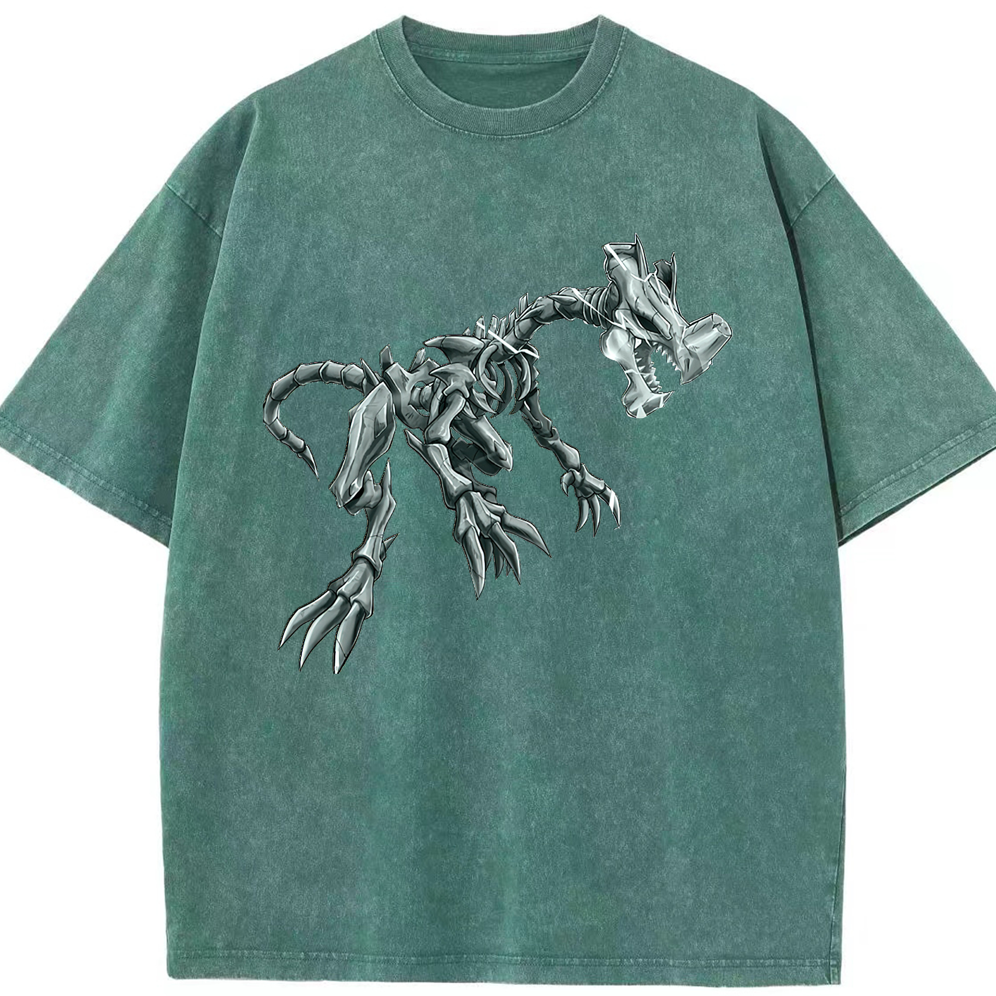 （画像用） 遊☆戯☆王 Yu-Gi-Oh! 綿100% ヴィンテージ風 半袖Tシャツ（フロントプリント）